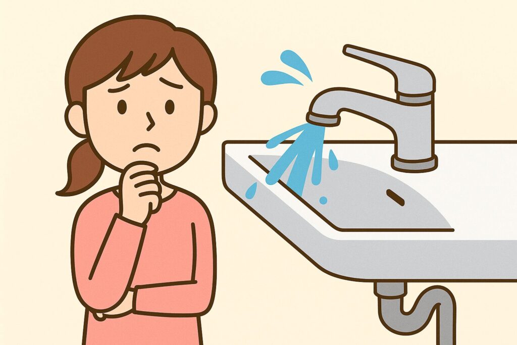 洗面台の水漏れを発見した際にまずやるべきこととは？