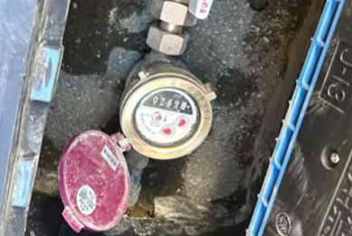 水道メーターのパイロット