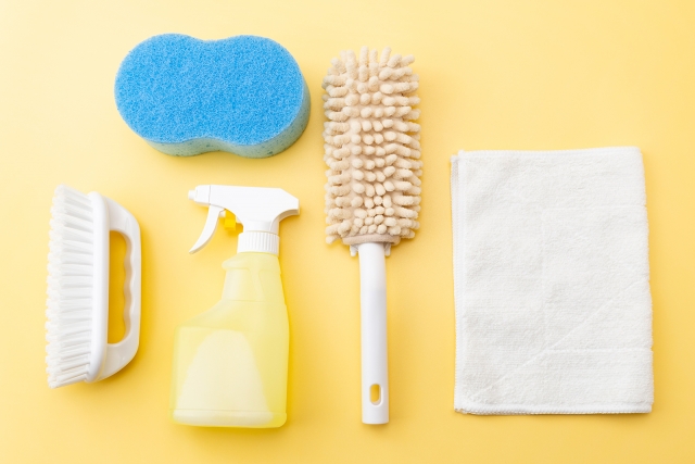 お風呂の黒カビを落とす基本手順