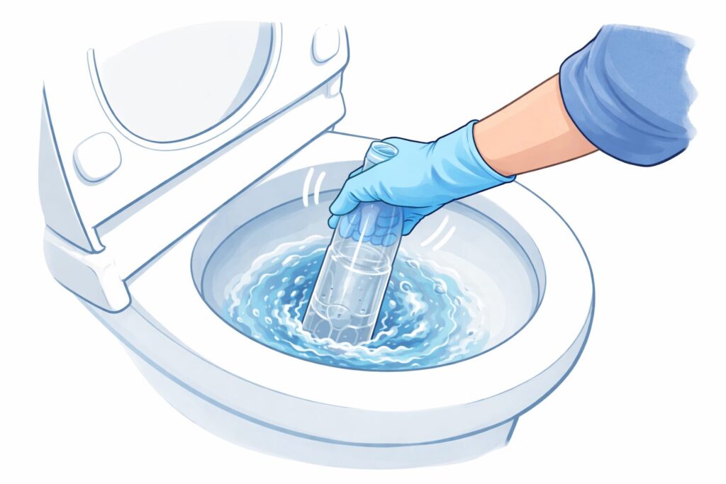 ペットボトル_トイレ_つまり2