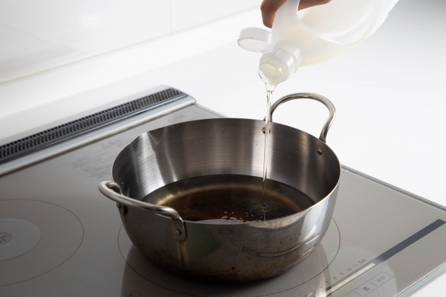 自分でできる油詰まりの対処法